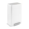 KOHLER 20940-STW 13 Gal. Stainless Steel White and Stainless Step-On Trash Can
