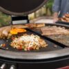 Kamado Joe Classic Joe Half Moon Cast Iron Reversible Griddle ( KJ-HCIGRIDDLE) Kamado Joe Classic Joe Half Moon Cast Iron Reversible Griddle ( KJ-HCIGRIDDLE)