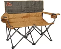 Kelty Loveseat Double Outdoor Camp Chair, 2-Person Camping, Festival, Concert Seat, Canyon Brown / Belluga