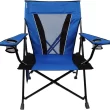 Kijaro XXL Dual Lock Portable Camping Chair - Supports Up To 400lbs - Enjoy the Outdoors in a Versatile Folding Chair, Sports Chair, Outdoor Chair & Lawn Chair (Madives Blue)