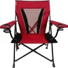 Kijaro XXL Dual Lock Portable Camping Chair - Supports Up To 400lbs - Enjoy the Outdoors in a Versatile Folding Chair, Sports Chair, Outdoor Chair & Lawn Chair (Red Rock Canyon)