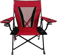 Kijaro XXL Dual Lock Portable Camping Chair - Supports Up To 400lbs - Enjoy the Outdoors in a Versatile Folding Chair, Sports Chair, Outdoor Chair & Lawn Chair (Red Rock Canyon)