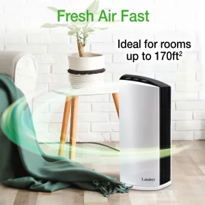 Lasko LP300 HEPA Filter Room Air Purifier with Total Protect Filtration