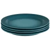 Le Creuset PG9200S4T-2717 Stoneware Set of 4 Dinner Plates, 10.5