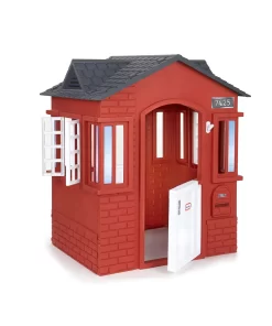 Little Tikes Cape Cottage Playhouse with Working Doors, Windows, and Shutters - Red