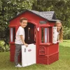 Little Tikes Cape Cottage Playhouse with Working Doors, Windows, and Shutters - Red