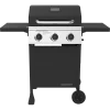 Megamaster 720-0988EA Propane Gas Grill, Black/Silver