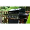 Megamaster 720-0988EA Propane Gas Grill, Black/Silver