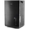 Midea 50-Pint EnergyStar Smart Dehumidifier for Wet Rooms with Pump, Black, MAD50PS1WBL Midea 50-Pint EnergyStar Smart Dehumidifier for Wet Rooms with Pump, Black, MAD50PS1WBL