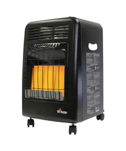 Mr. Heater MH18CH 18,000 BTU Cabinet Propane Space Heater with Hose and Regulator