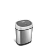 NINESTARS DZT-12-9 Automatic Touchless Infrared Motion Sensor Trash Can, 3 Gal. 12 L