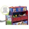 Nick Jr. PAW Patrol 4-Piece Playroom Solution by Delta Children – Set Includes Table and 2 Chairs and 6-Bin Toy Organizer