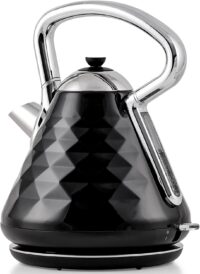 OVENTE 7-cup Stainless Steel Electric Kettle with Automatic Shut