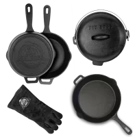 Pit Boss 68016 6 Piece Cast Iron Starter Kit