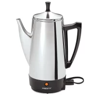 2-8 Cup* Electric Percolator, Stainless Steel, FCP280