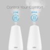 Pure Enrichment PureSpa XL 3-in-1 Cool Mist Humidifier, Essential Oil Diffuser & Mood Light - 2L Tank Provides Powerful Mist Coverage up to 350 sq ft in Bedroom, Office & Large Rooms