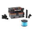 RIDGID HD0318 3 Gallon 18-Volt Cordless Handheld NXT Wet Dry Shop Vacuum (Tool Only) with Filter, Expandable Hose and Accessories