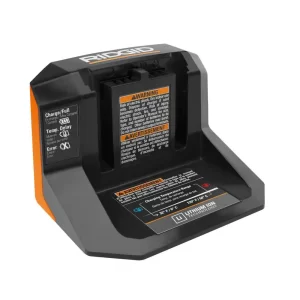 RIDGID R8694620KSBN 18V Cordless Flood Light Kit with Detachable Light with 2.0 Ah Lithium-Ion Battery and Charger