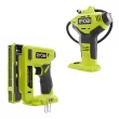 RYOBI P317-P737D ONE+ 18V Cordless 3/8 in. Crown Stapler and High Pressure Inflator (Tools Only)