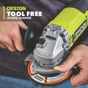 RYOBI P5231-PCL445B ONE+ 18V Cordless 2-Tool Combo Kit with Jig Saw and 4-1/2 in. Angle Grinder (Tools Only)