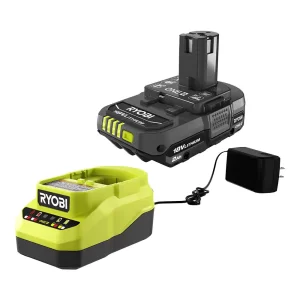 RYOBI P531K1N ONE+ 18V Cordless Speed Saw Rotary Cutter Kit with 2.0 Ah Battery and Charger