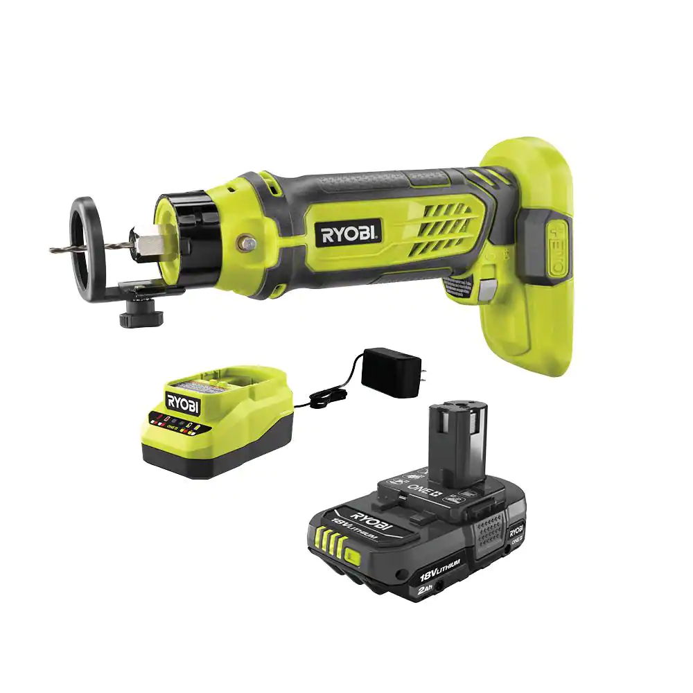 ONE+ 18V Cordless Compact Router Kit with 2.0 Ah Battery and Charger