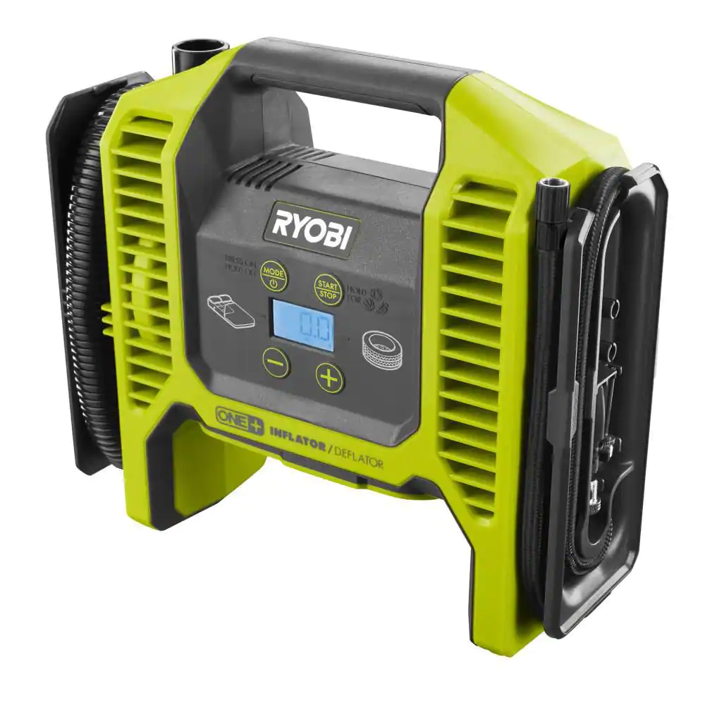 RYOBI P747 P738 ONE 18V Cordless Inflator Deflator and High Volume Inflator Tools Only Discounttoday