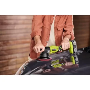 RYOBI PBF100B-A38DA301 ONE+ 18V 5 in. Variable Speed Dual Action Polisher (Tool Only)