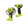 RYOBI PSBDG01B-P737D ONE+ 18V Cordless 2-Tool Combo Kit w/ ONE+ HP Brushless Compact Right Angle Die Grinder & Cordless Inflator (Tools Only)