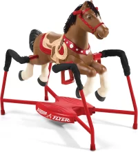 Radio Flyer, Blaze Interactive Spring Horse, Ride-on with Sounds