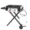 Razor GGC2030M 2-Burner Portable LP Gas Griddle with Lid and Folding Cart in Black Razor GGC2030M 2-Burner Portable LP Gas Griddle with Lid and Folding Cart in Black