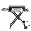 Razor GGC2030M 2-Burner Portable LP Gas Griddle with Lid and Folding Cart in Black Razor GGC2030M 2-Burner Portable LP Gas Griddle with Lid and Folding Cart in Black