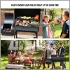 Royal Gourmet CC1830F 30 in. Charcoal Grill with Offset Smoker Royal Gourmet CC1830F 30 in. Charcoal Grill with Offset Smoker
