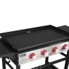 Royal Gourmet GB4000C 36-Inch Flat Top Gas Griddle with Protected Cover, 4-Burner Propane Grill, Black Royal Gourmet GB4000C 36-Inch Flat Top Gas Griddle with Protected Cover, 4-Burner Propane Grill, Black