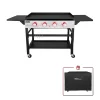 Royal Gourmet GB4000C 36-Inch Flat Top Gas Griddle with Protected Cover, 4-Burner Propane Grill, Black Royal Gourmet GB4000C 36-Inch Flat Top Gas Griddle with Protected Cover, 4-Burner Propane Grill, Black