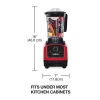 Salton BL1638R Compact Power, Red Blender, 1.2 Liters