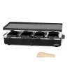 Salton PG1645 Raclette Indoor Electric Party Grill & Raclette, 8 Person, Black
