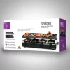 Salton PG1645 Raclette Indoor Electric Party Grill & Raclette, 8 Person, Black