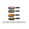 Salton PG1645 Raclette Indoor Electric Party Grill & Raclette, 8 Person, Black