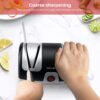 Secura Electric Knife Sharpener, 2-Stage Kitchen Knives Sharpening System Quickly Sharpening
