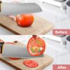 Secura Electric Knife Sharpener, 2-Stage Kitchen Knives Sharpening System Quickly Sharpening