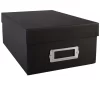 Simply Tidy 12 Pack: Black Photo Storage Box