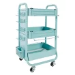 Simply Tidy Gramercy Rolling Cart - Teal