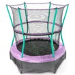 Skywalker Trampolines 55-Inch Bounce-N-Learn Trampoline, with Enclosure and Sound, Magic Mermaid