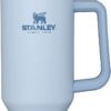 Stanley Adventure Reusable Vacuum Quencher Tumbler with Straw, Leak Resistant Lid, Insulated Cup, Maintains Cold, Heat, and Ice for Hours, Chambray (10-02664-129)