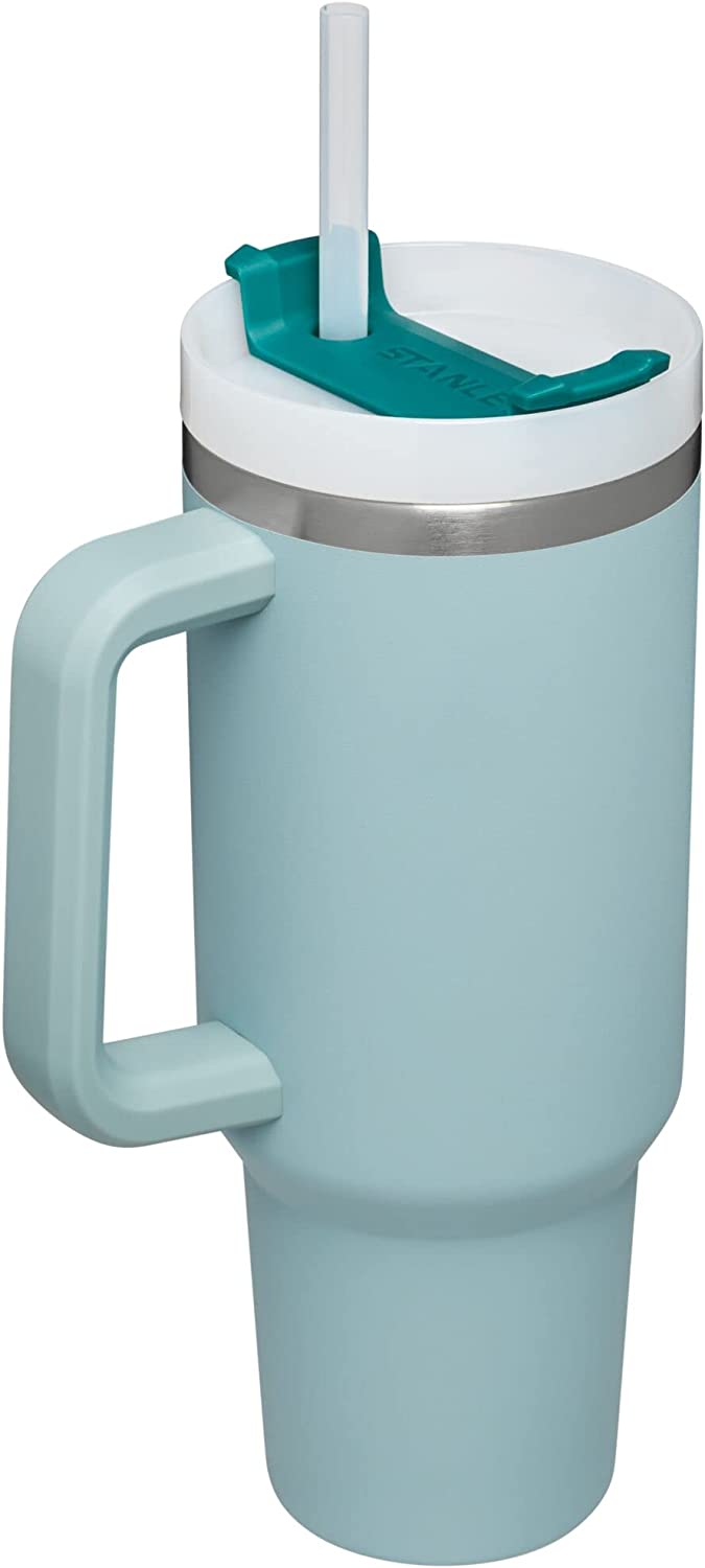 Stanley, Dining, New Seafoam Green Stanley Adventure Quencher 4 Oz Tumbler  W Handle Lid Straw