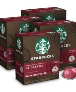 Starbucks by Nespresso Dark Roast Single-Origin Sumatra Coffee (32-count