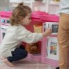 Step2 Fun with Friends Kitchen Set for Kids – Includes Toy Kitchen Accessories, Interactive Features for Pretend Play – Indoor/Outdoor Toddler Playset – Dimensions: 40.88