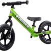 Strider - 12 Sport Kids Balance Bike, No Pedal Training Bicycle, Lightweight Frame, Flat-Free Tires, For Toddlers and Children Ages 18 Months to 5 Years Old (Green)