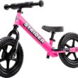Strider - 12 Sport Kids Balance Bike, No Pedal Training Bicycle, Lightweight Frame, Flat-Free Tires, For Toddlers and Children Ages 18 Months to 5 Years Old (Pink)